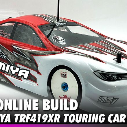 Tamiya TRF419XR Build