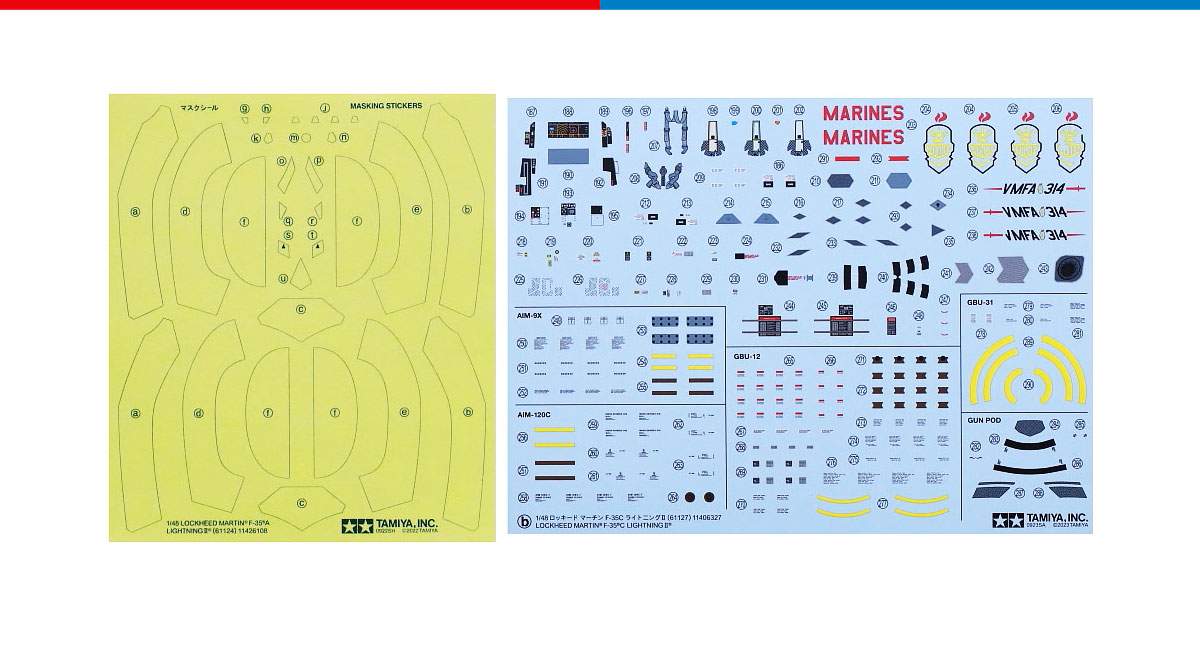 First Detailed Look - Lockheed Martin F-35C Lightning II Model Kit