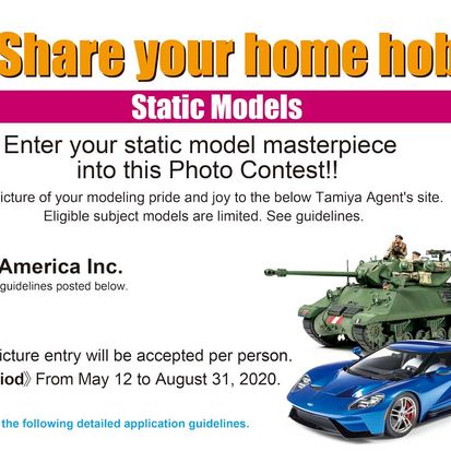 Share Your Home Hobby Contest - Static Model Edition