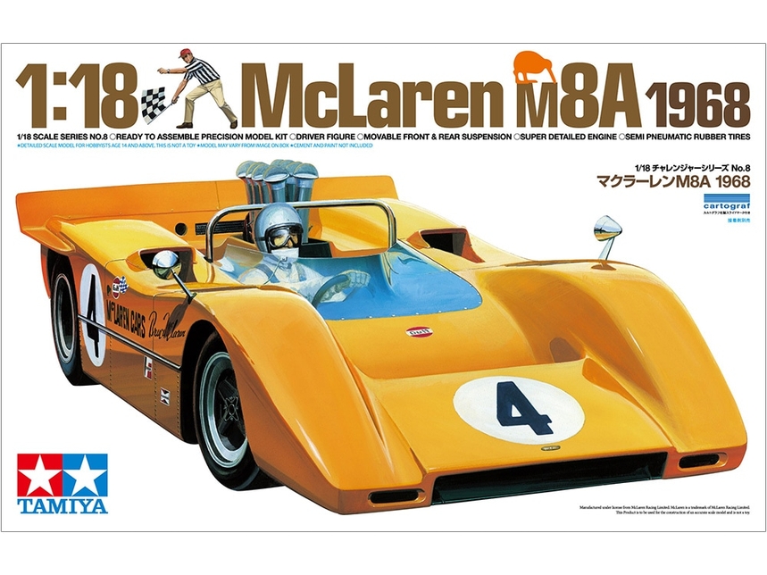 1/18 Mclaren M8A 1968