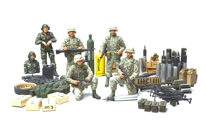Vtg 1/35 Scale Tamiya Military Miniatures US 107mm Mortar & Crew Open Box  Military Figurines Military Toy Army Soldier Toy Miniature -  Denmark