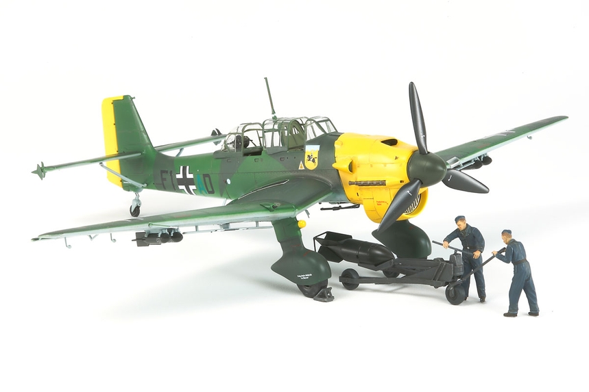 Tamiya 37008 Junkers Ju87 B-2 Stuka Model Kit / Tamiya USA