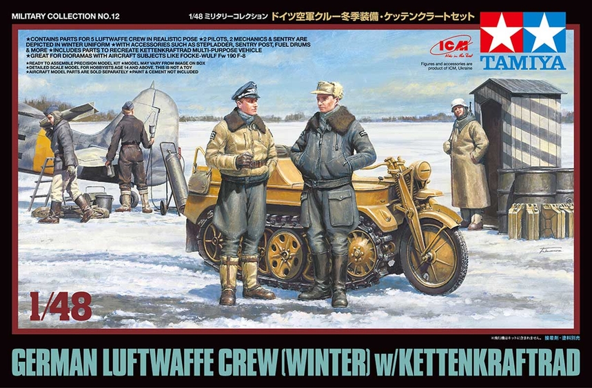 1/48 Luftwaffe Crew (Winter)