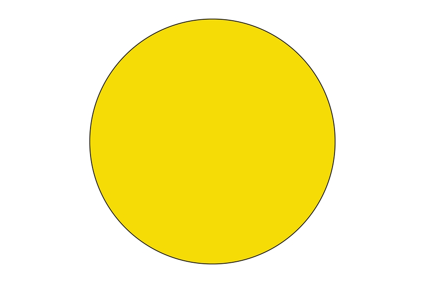Acrylic Mini X-8 Lemon Yellow
