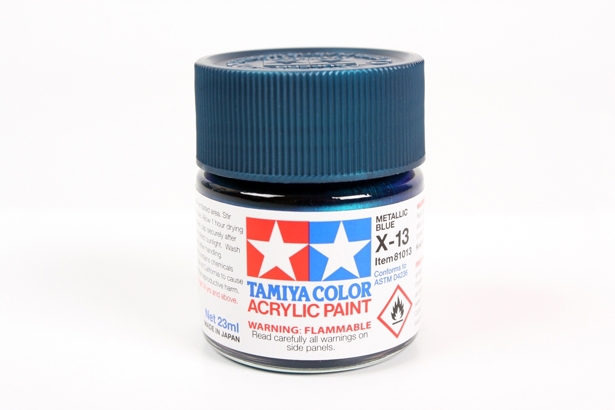 Acrylic X-13 Metallic Blue