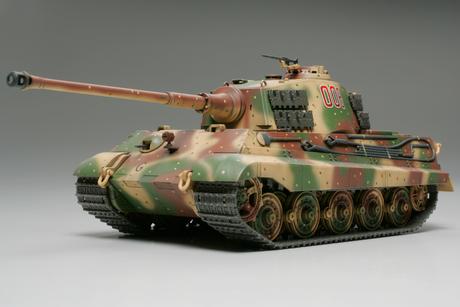 German King Tiger Prod Turret