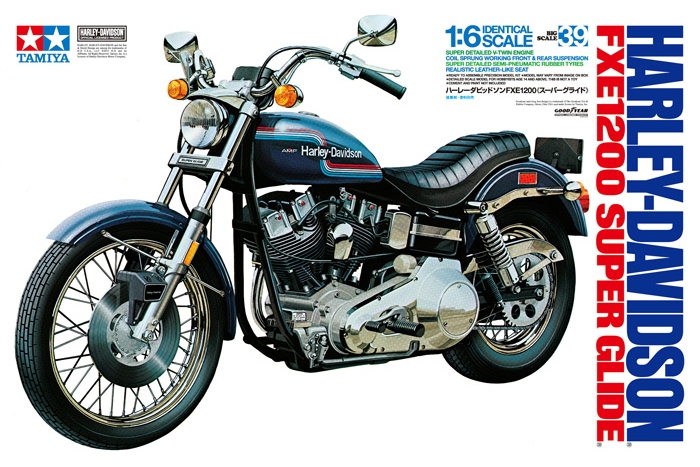 【2024福袋】 Super Fxe1200 Davidson Harley Glide USA Tamiya / ハーレーダビッドソン