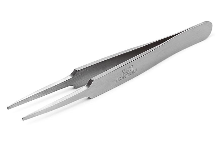 Amati Model - Tweezers 90°angled point - Tools for modeling