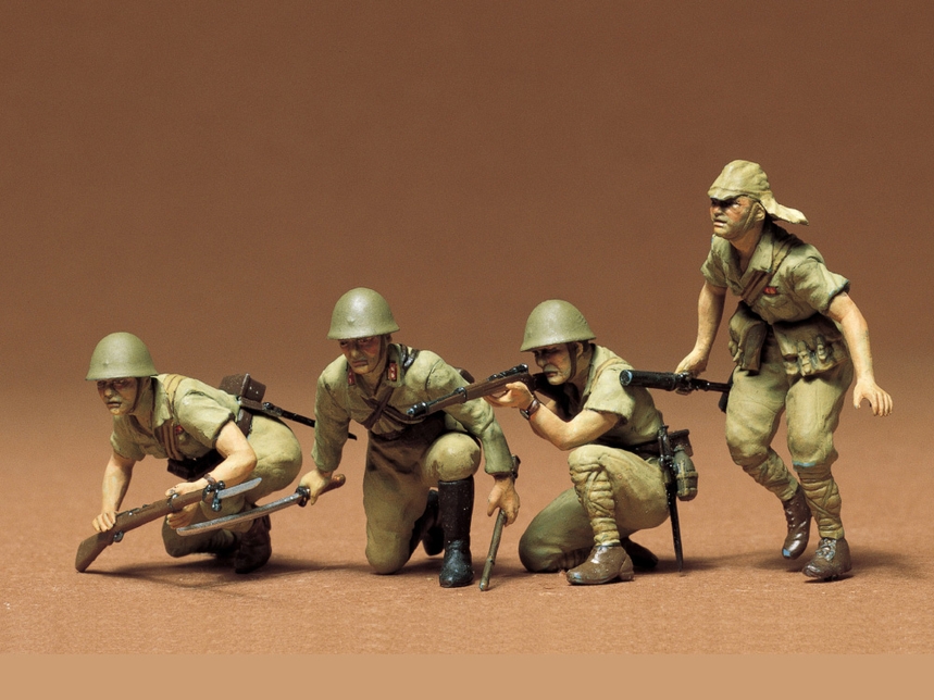 Japanese Army Infantry Kit Ca190 / Tamiya USA