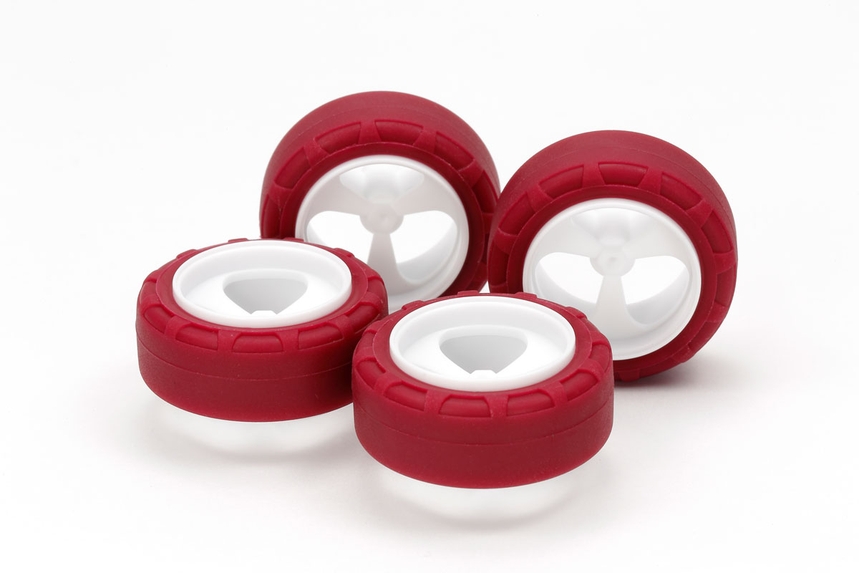 Jr 24Mm Tires/3-Spoke Wheels