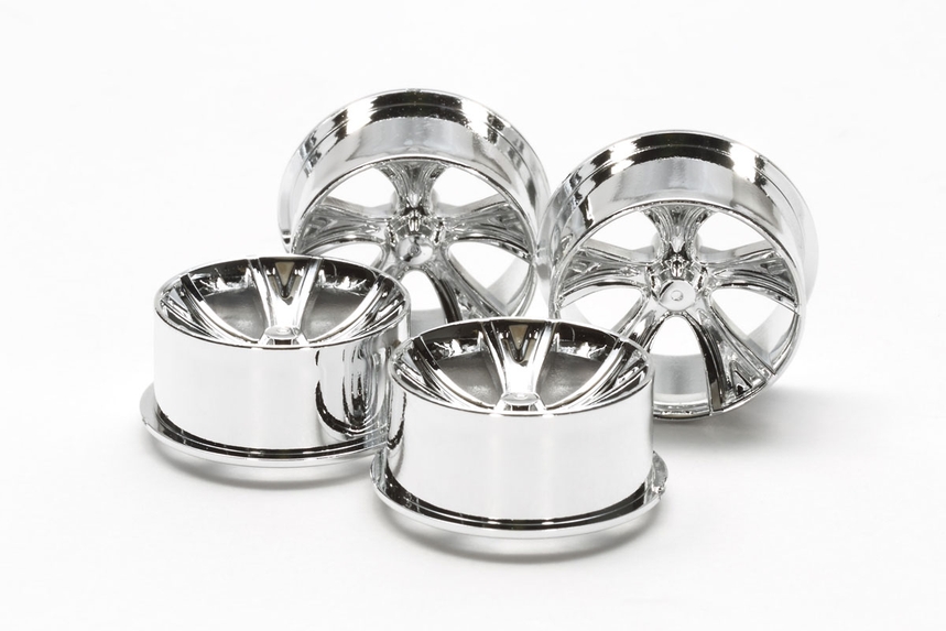 Jr A-Spoke Wheels/Silver Plate