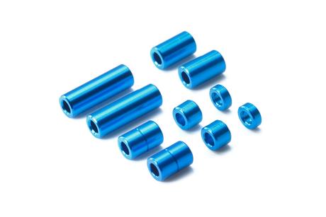 Tamiya 95442 JR Aluminum Spacer Set Gold / Tamiya USA
