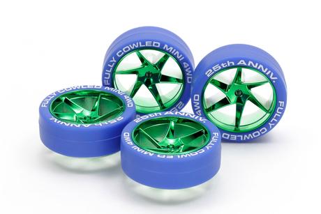 Jr Blue Tires/Green Pl Wheels