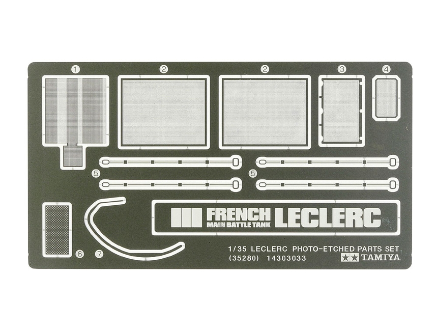 Leclerc Photo-Etched Parts Set