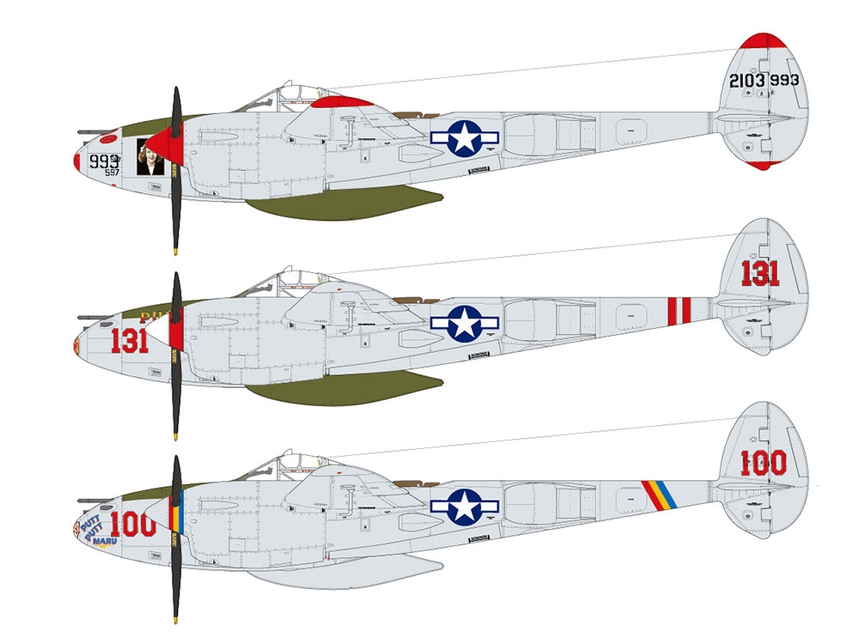 Eduard LOOK 644070 1/48 Lockheed P-38h Lightning Inst Panel & Seatbelts Tamiya for sale online 