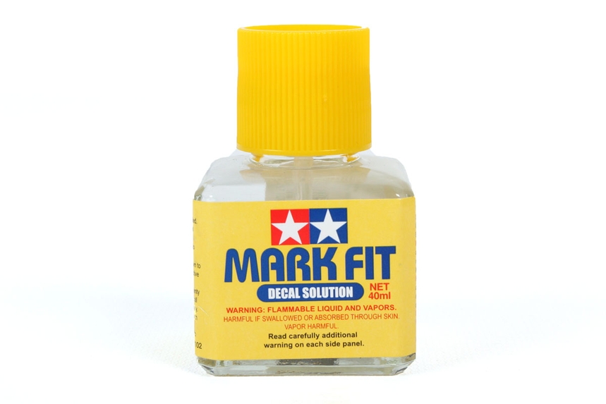 Tamiya 87205 Mark Fit Super Strong (40ml) Decal Cement Glue For Model Kit