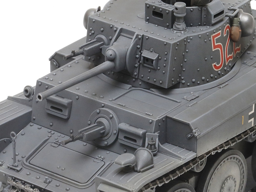 Tamiya 1/35 Military Miniature 369 German Light Tank 38t E/f Type Plastic Model for sale online 