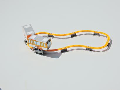 Rail Set For Monorail Train