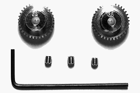 Rc 0.4 Aluminum Gear (34/35)