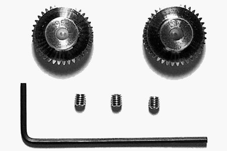 Rc 0.4 Aluminum Gear (36/37)