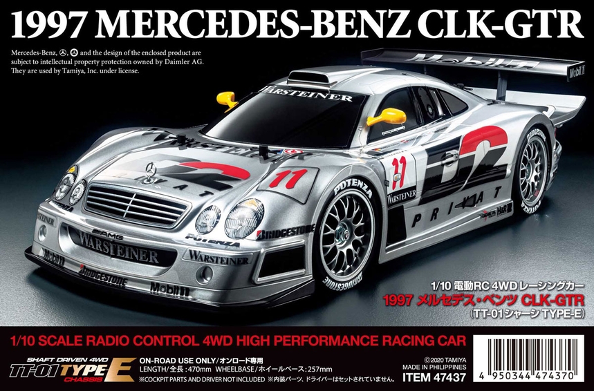 Rc 1997 Mercedes Clk-Gtr