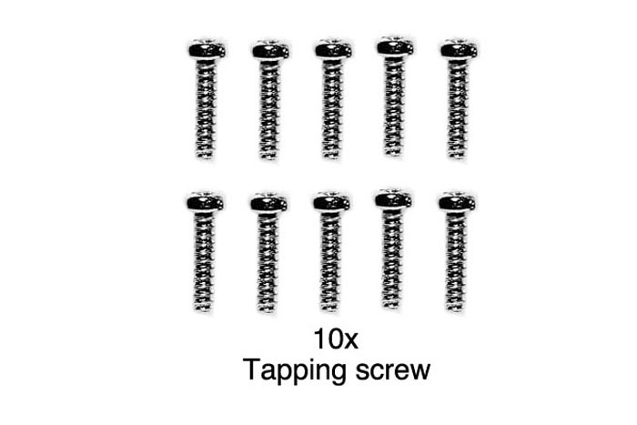 Rc 2X8Mm Tapping Screw: 44002