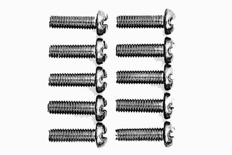 Rc 3X10Mm Titanium Rndhd Screw