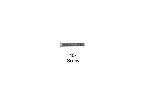 Rc 3X18Mm Flat Screw: 58463