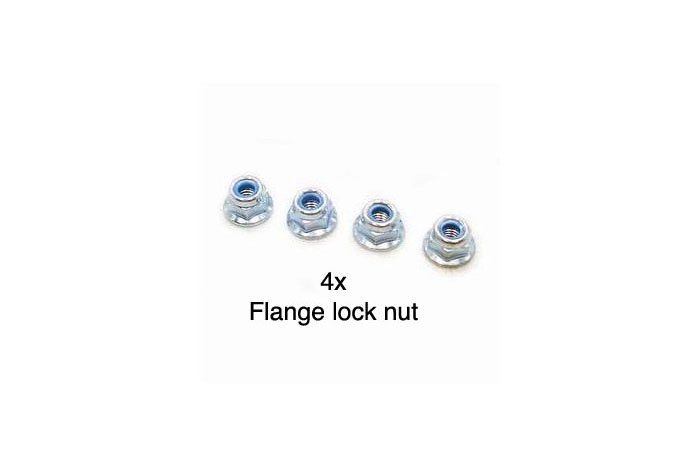 Rc 4Mm Flange Lock Nut: 57602