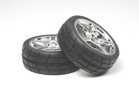 Rc 5 Spoke Metal Plated Wheels