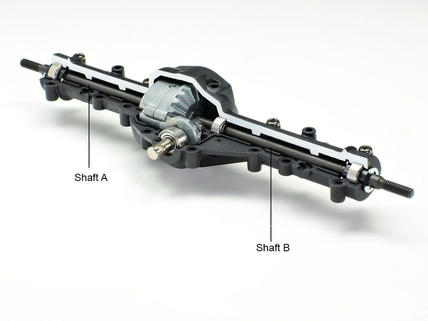 Rc Cc-02 Rein Rr Drive Shafts