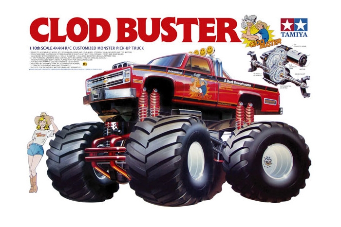 Rc Clod Buster Kit Rb865 / Tamiya USA