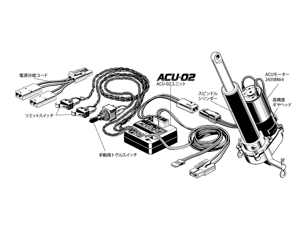 TAMIYA トラクタートラック電気ユニットセット Tamiya 56553 Electric Actuator Set for 1/14 Scale R/C Tow Truck