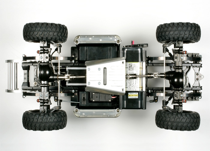 Hilux 1:10 Truck up gearbox & down motor EPdesign Tamiya High lift  F-350 