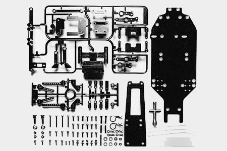 Rc Frp Chassis Set (4Wd-Ta02/Fwd Car) / Tamiya USA