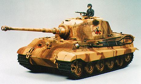 Rc German King Tiger Tank Kit
