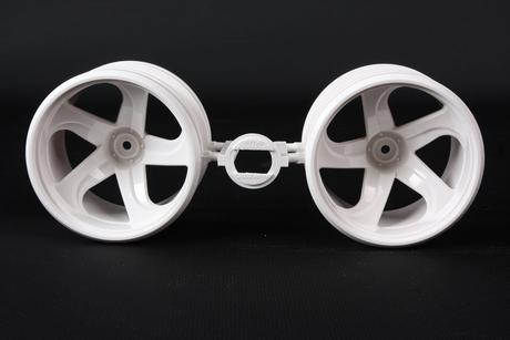 Rc Gf-01 White 5-Spoke Wheels
