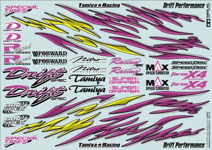 rc drift stickers
