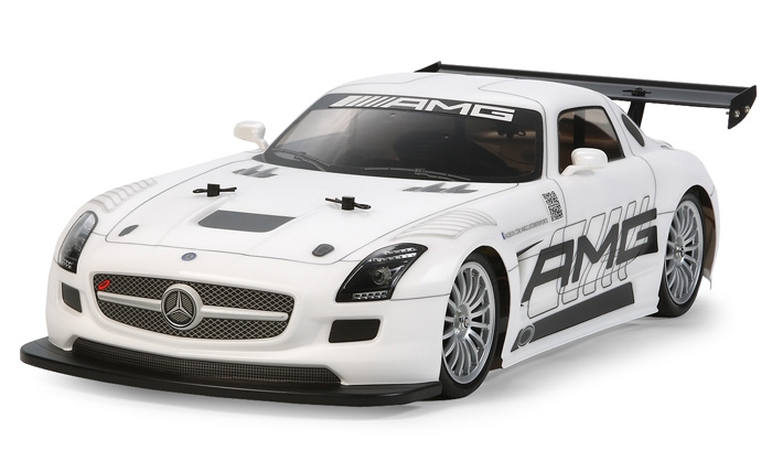 Fahrzeug-Modell RC ferngesteuerter original Mercedes Benz SLS AMG GT3 Auto 