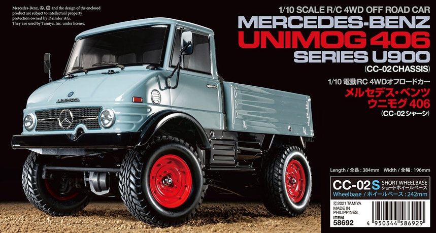 Rc Mercedes-Benz Unimog 406