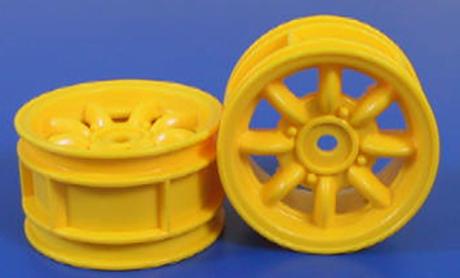 Rc Mini Cooper Wheels Yellow