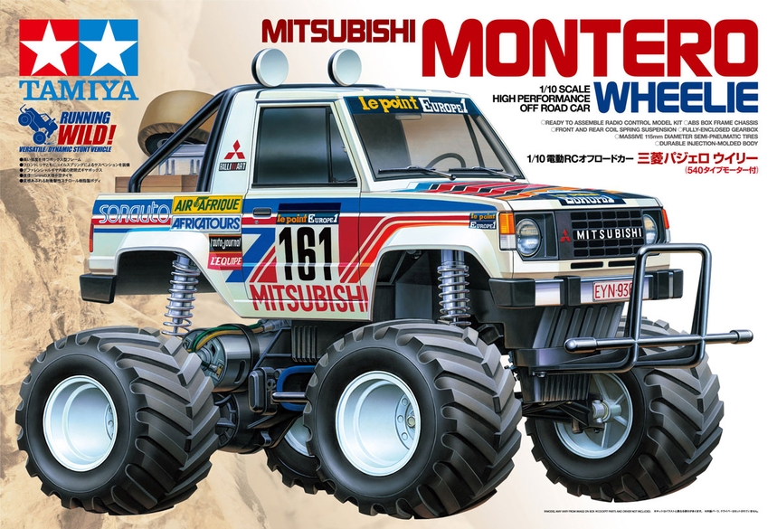 Rc Mitsubishi Montero Wheelie
