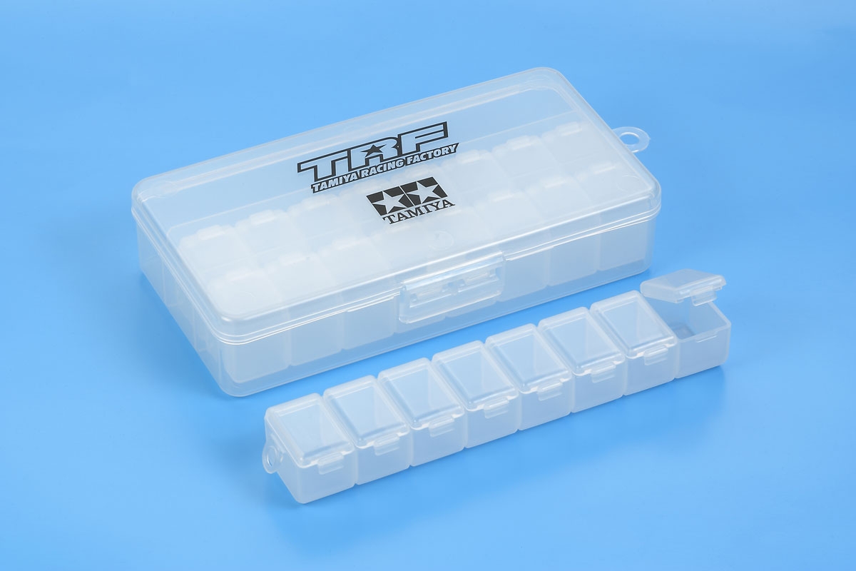 Rc Parts Storage Case 8-Compartment Case X 3 / Tamiya USA