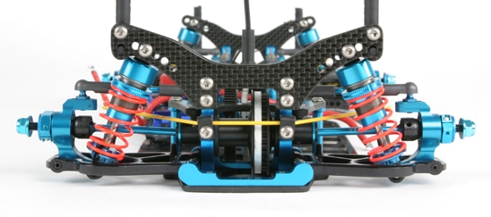 TRF416 サーボ付き　＆　新品RC限定パーツ　専用チタンビスセット Rc Pro-Module Rr Susp Set Fits 415-Evo Iv / Tamiya USA
