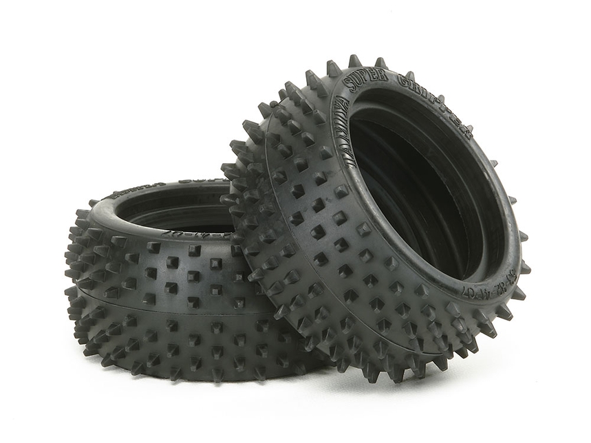 Rc Rr Square Spike Tire Set none / Tamiya USA