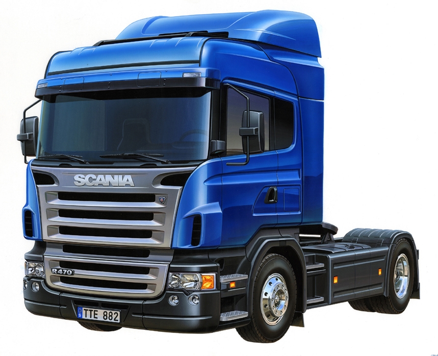  Piezas y Accesorios Scania Logo Spoiler Accesorios para Tamiya  1/14 Escala RC Scania R470 R620 R730 - (Color: R730) : Patio, Césped y  Jardín