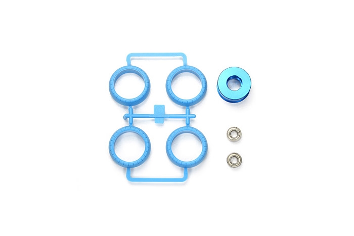 Rc Special Wheelie Roller Set Blue / Tamiya USA