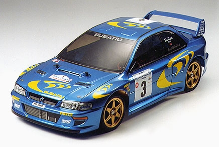 tamiya subaru impreza rc car