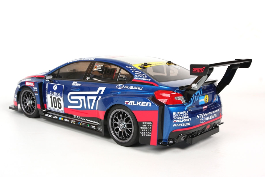 subaru wrx sti rc car