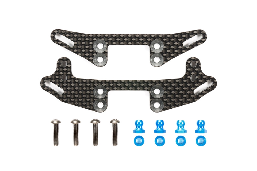 Rc Ta07 Carbon Damper Stay Set